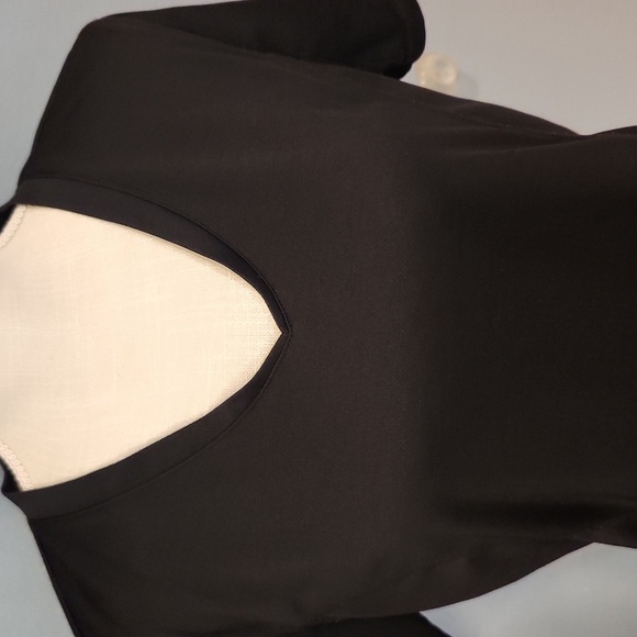 Life Vneck Black Relaxed Fit Athletic Exercise Tee Shirt - Picture 2 of 8